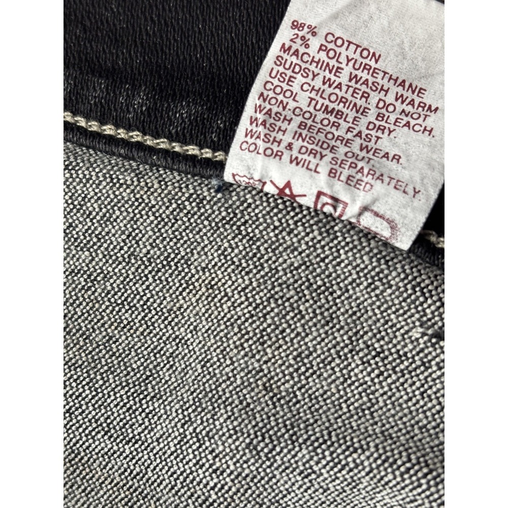 Vintage Jordache Jeans Womens 10 High Rise Stretch Straight Leg 90s Made in USA - Picture 11 of 16
